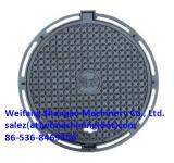 Heavy Duty Ductile Iron Manhole Covers with EN124 Certified